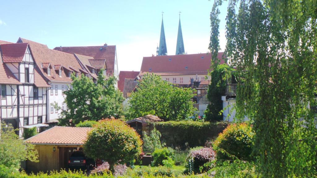 Apartmenthaus Im Stieg Quedlinbourg Chambre photo