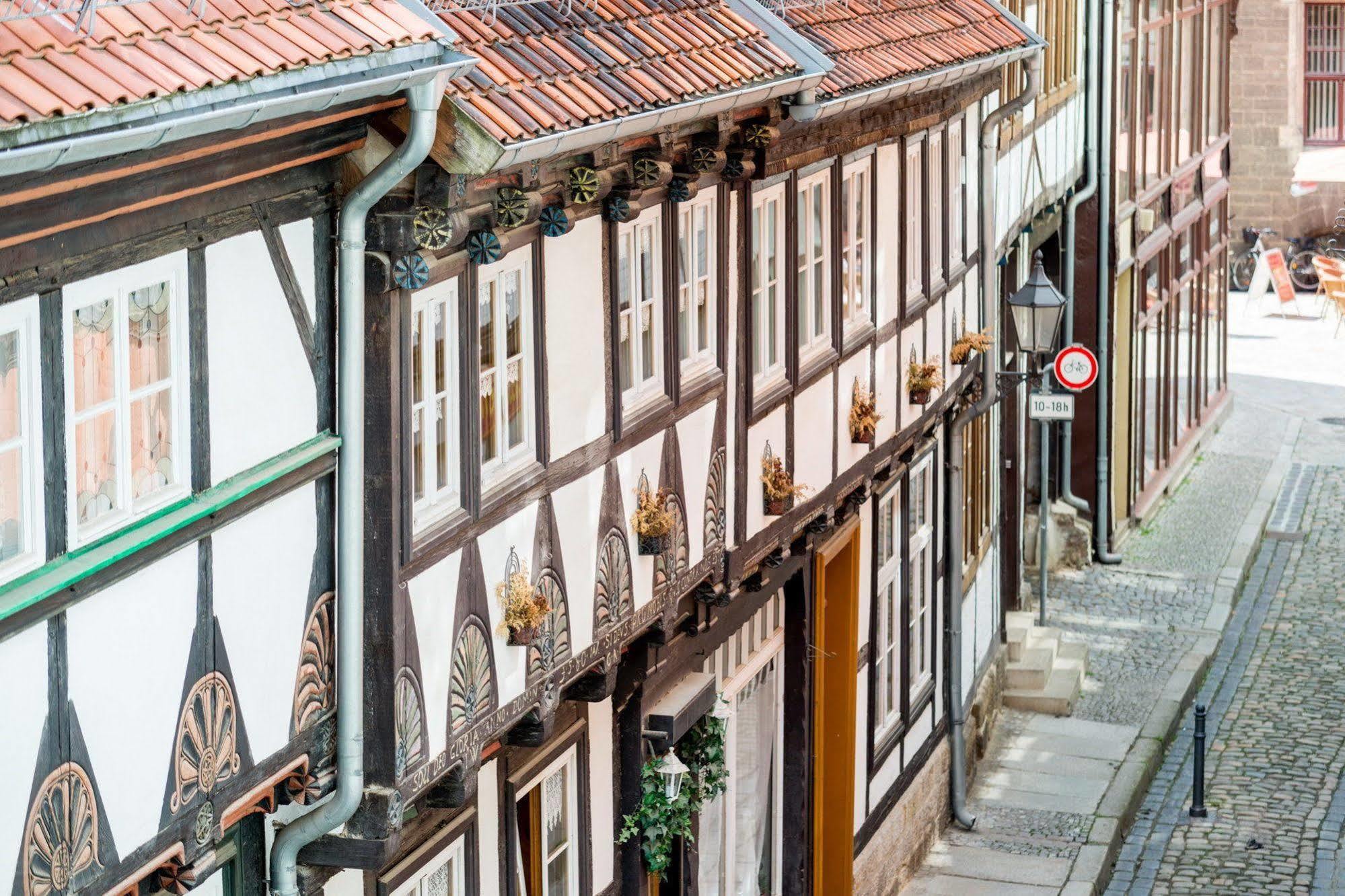 Apartmenthaus Im Stieg Quedlinbourg Extérieur photo