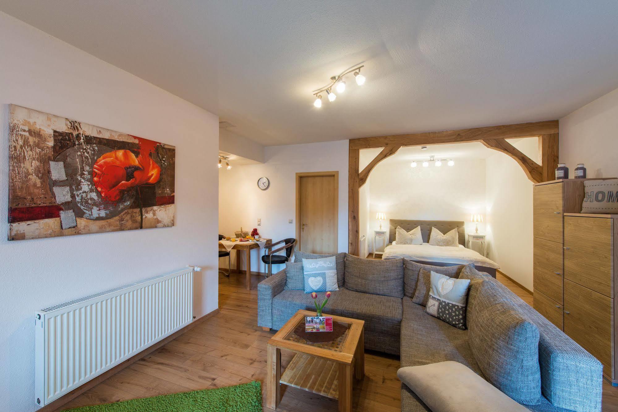 Apartmenthaus Im Stieg Quedlinbourg Extérieur photo