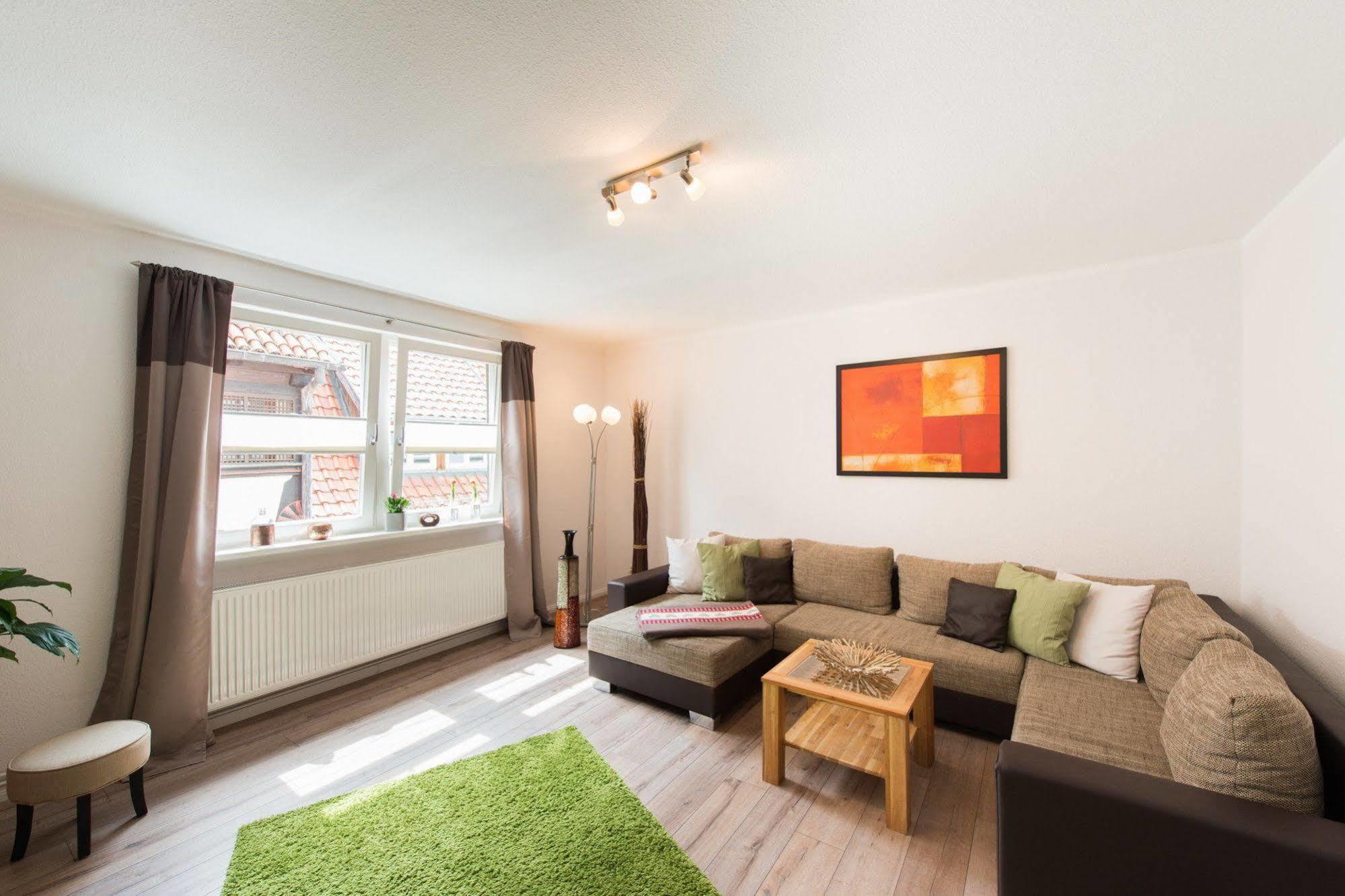 Apartmenthaus Im Stieg Quedlinbourg Extérieur photo
